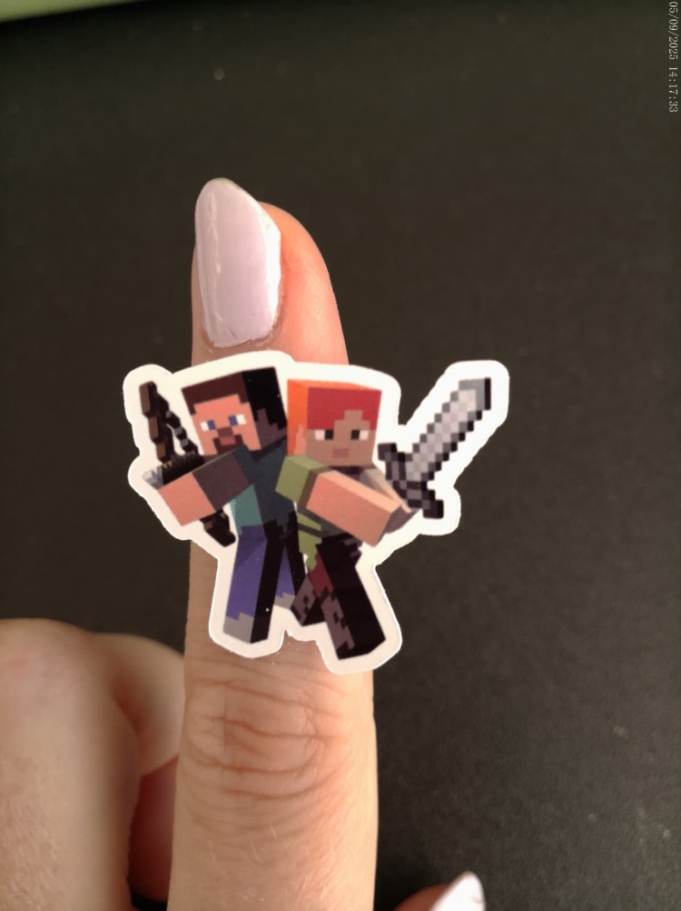 2'li Minecraft Sticker Seti