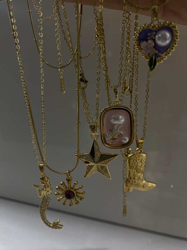 Yıldız Gold Kolye