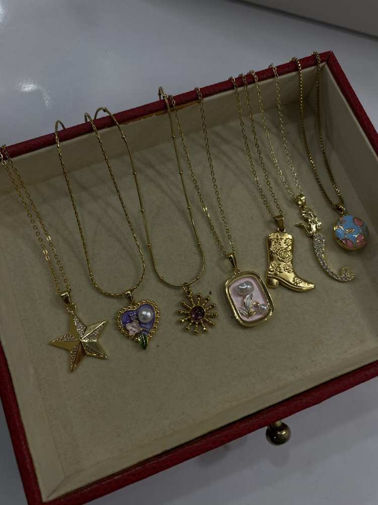 Yıldız Gold Kolye