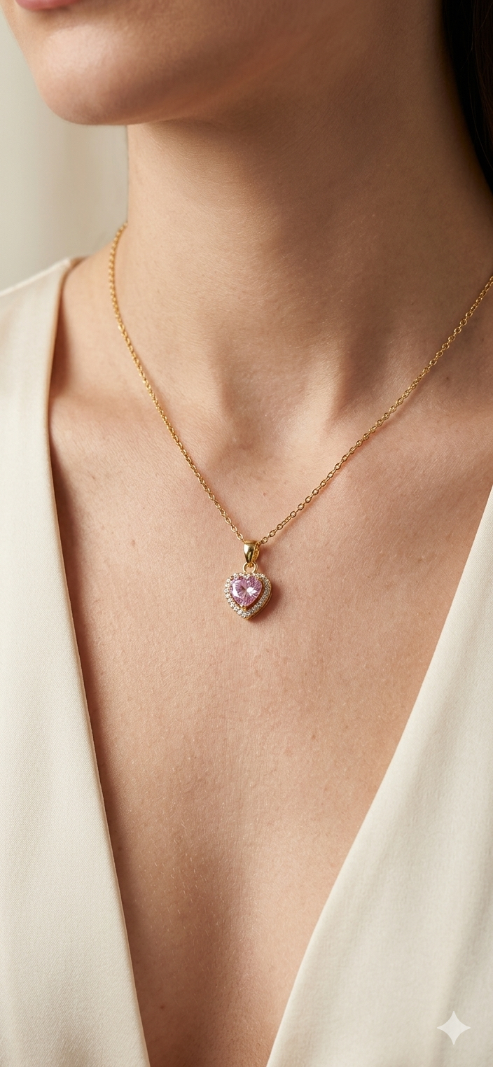Gold pandora kolye