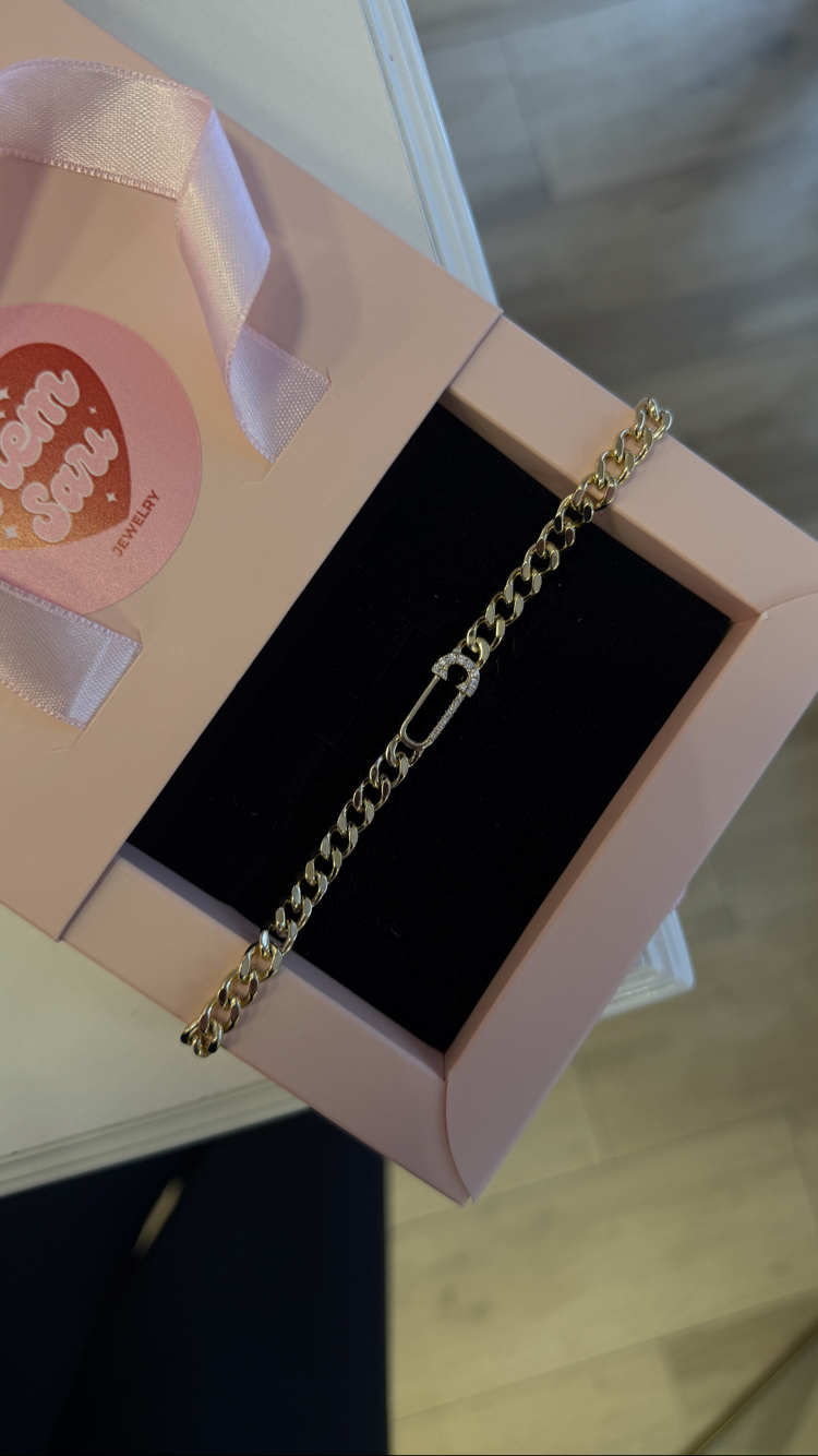 Özel Seri Çengel Bileklik / 14k renk