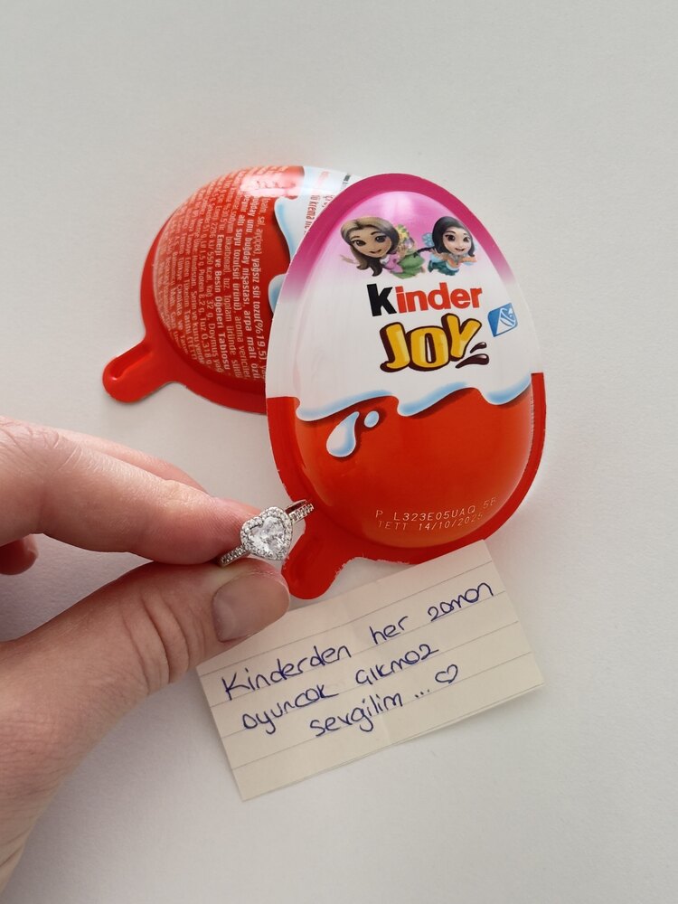 Kinder Joy Kalpli Yüzük