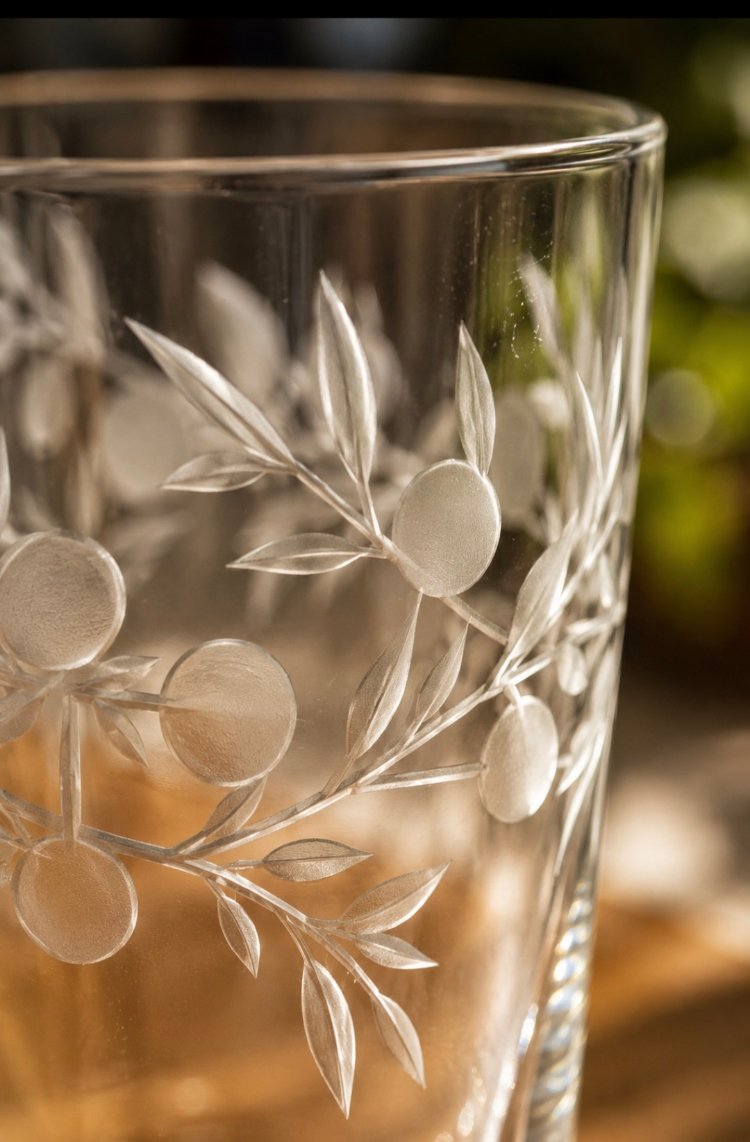 Grave işçilikli meşrubat takıöı