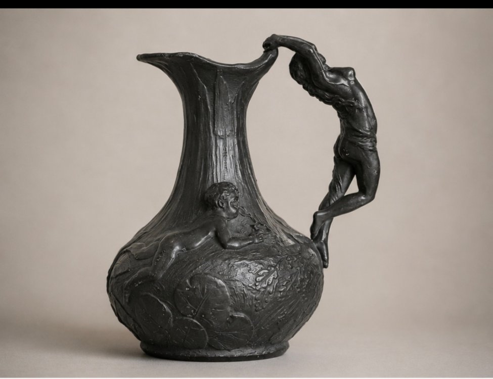 Art nouveau çift vazo