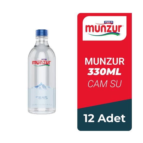 12'Li 330ML Cam Şişe Munzur
