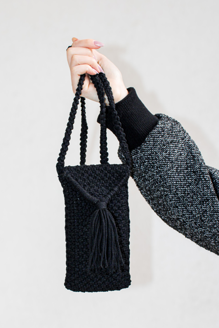 Noira Makrome Telefon Çantası/ Noira Macramé Phone Bag