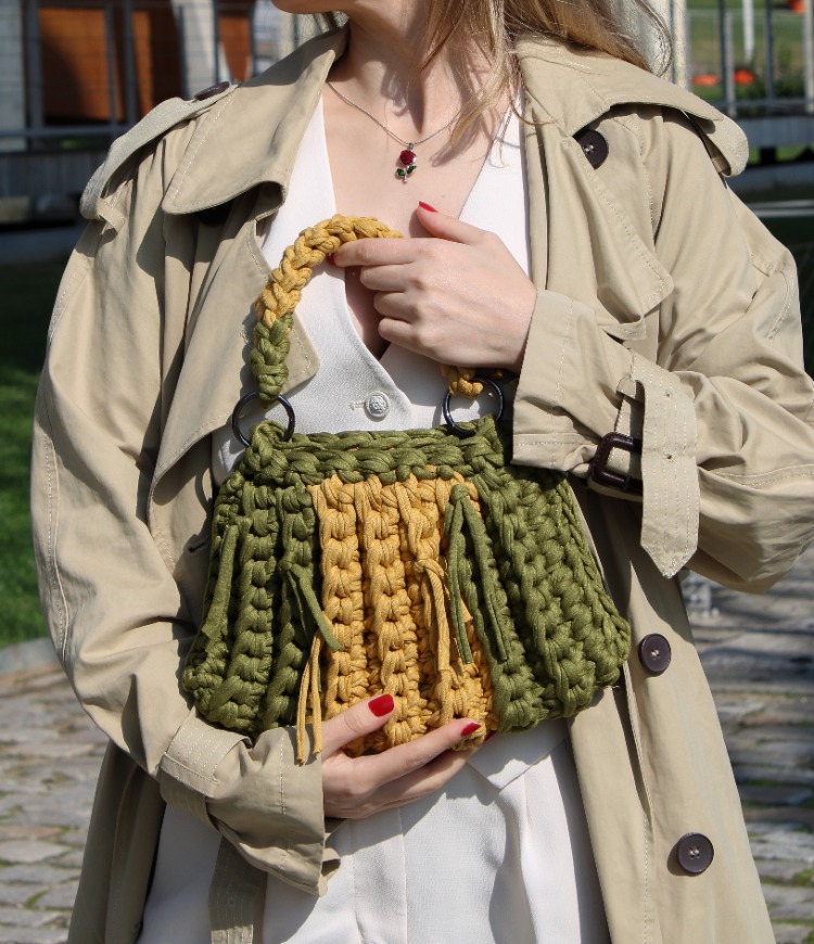 SOLERIA Mini Örgü Çanta