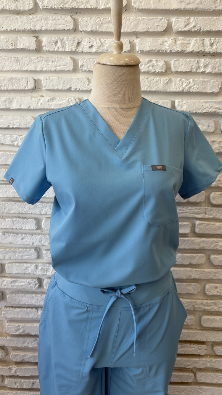 Alaska Mavisi Scrubs Takımı