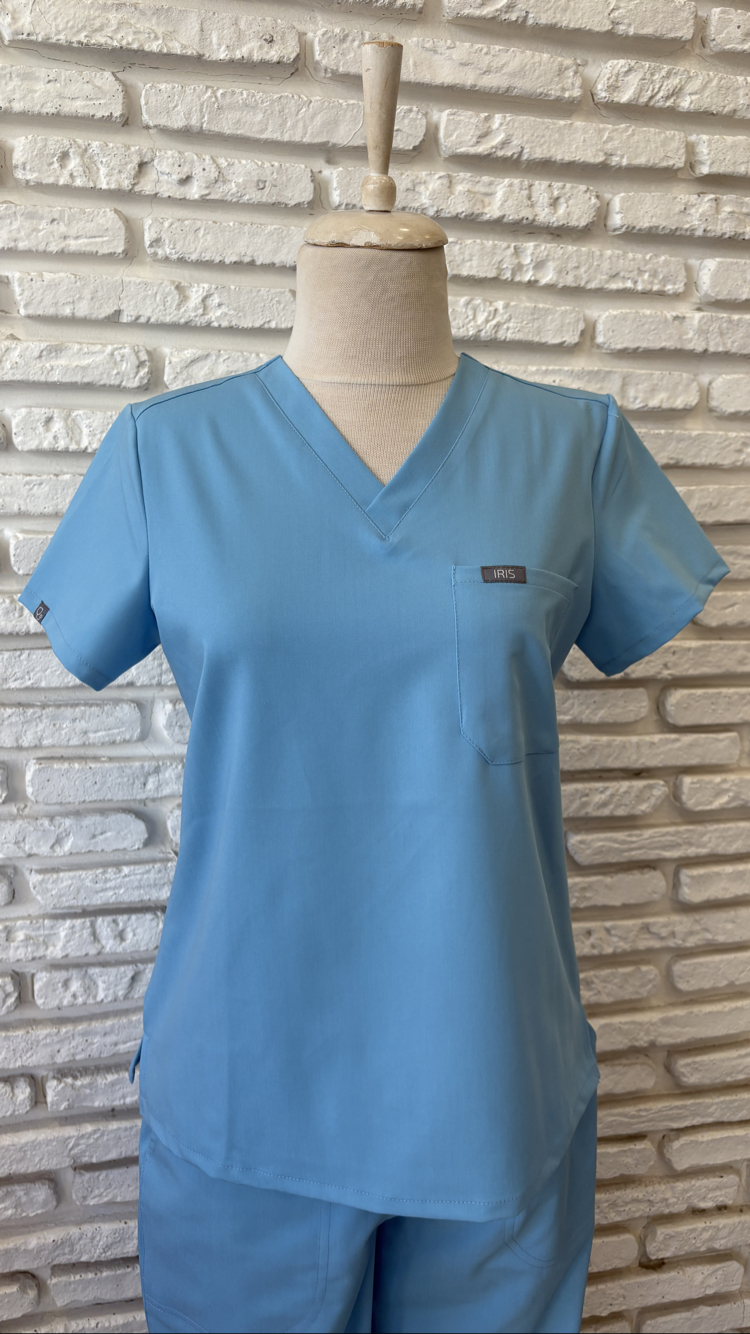 Alaska Mavisi Scrubs Takımı