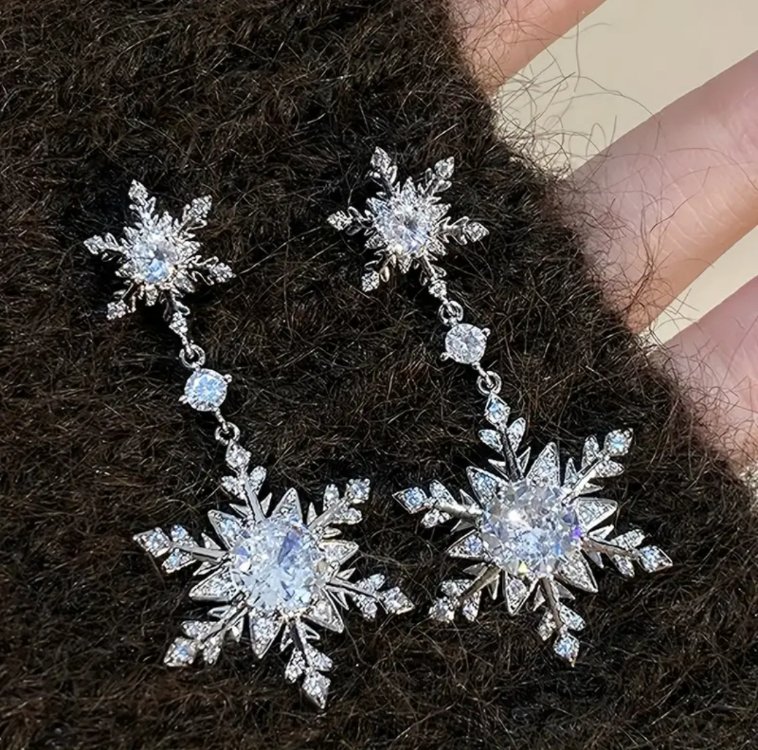 Crystal Snowfall
küpe