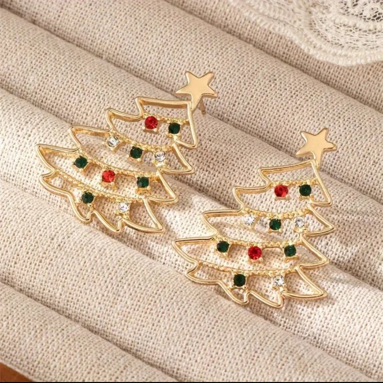 Golden Noel küpe