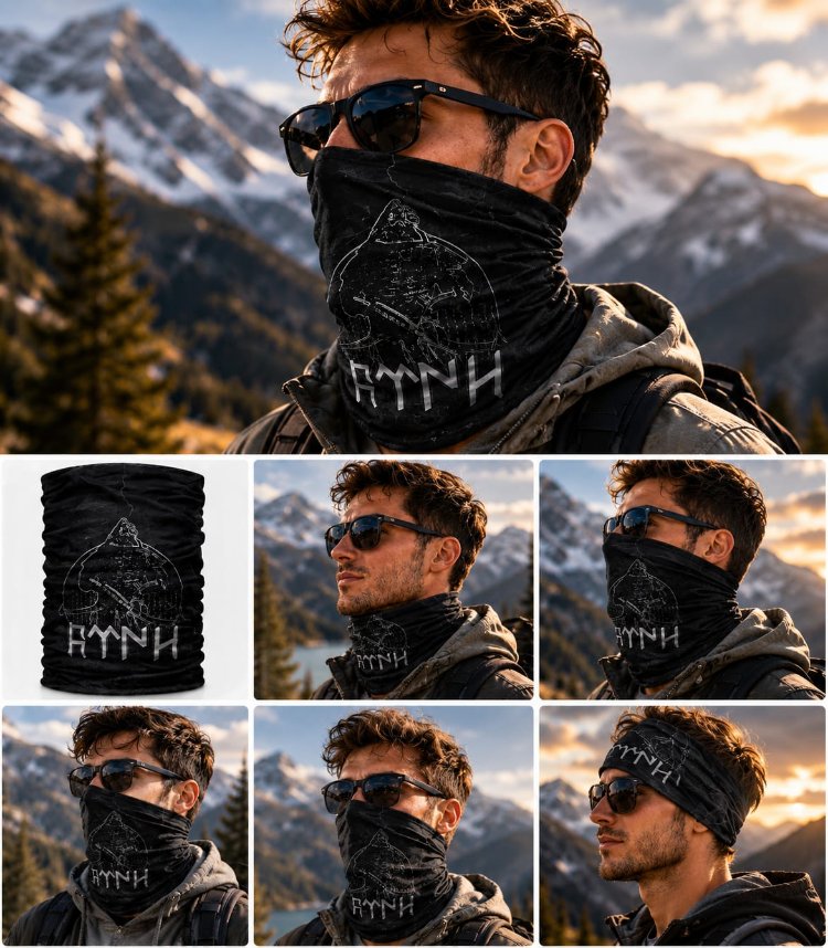 ️ MOTORCU BUFF – ÇOK AMAÇLI KUMAŞ BOYUNLUK