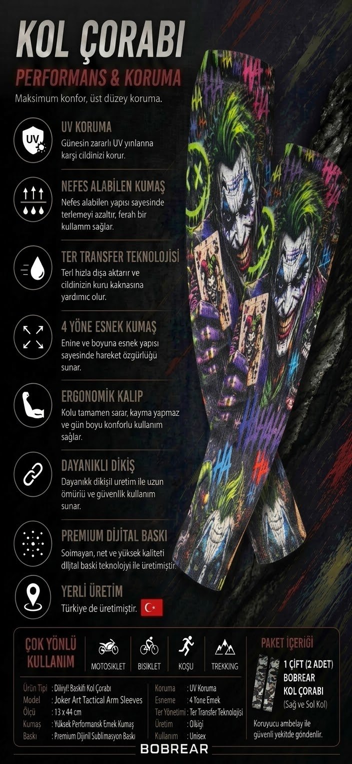 ️ LİKRALI MOTORCU KOLLUĞU – GÜNEŞ KORUYUCU KOL KORUYUCU