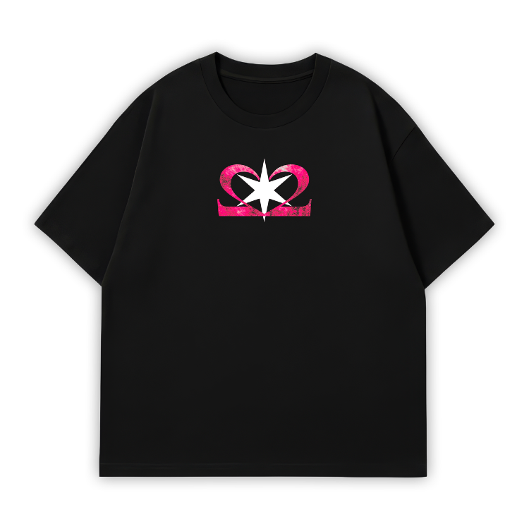 MOTIVE FANMADE Oversize T-Shirt Siyah