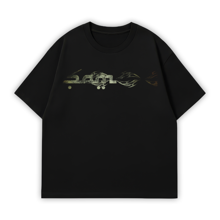 ŞAM 2 FANMADE Oversize T-Shirt Siyah