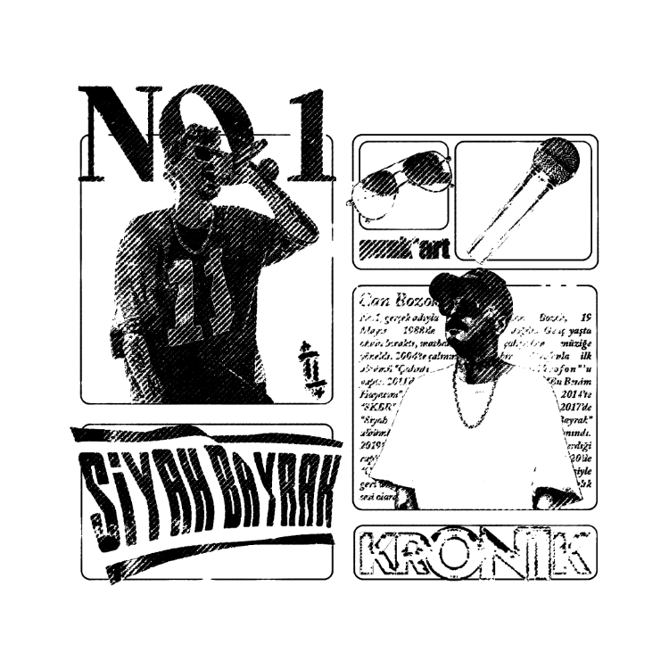 NO1 FANMADE Oversize T-Shirt Beyaz