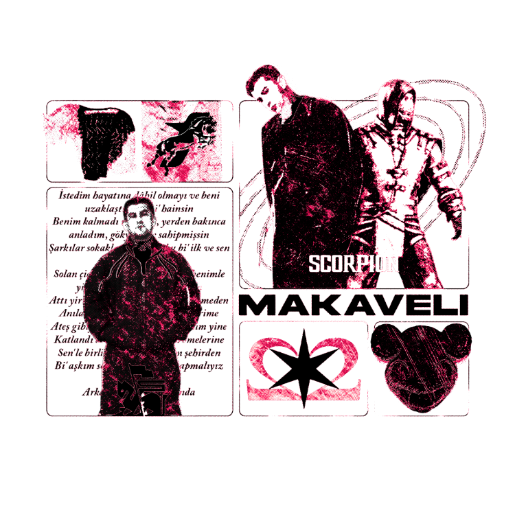 MOTIVE FANMADE Oversize T-Shirt Beyaz