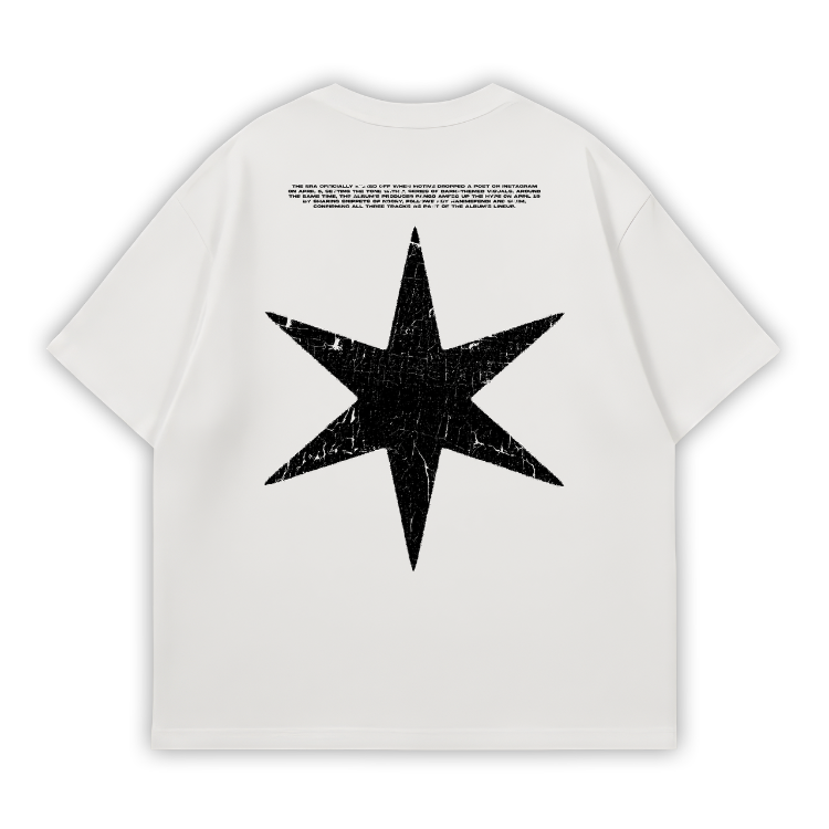 ROMANTIK FANMADE Oversize T-Shirt Beyaz