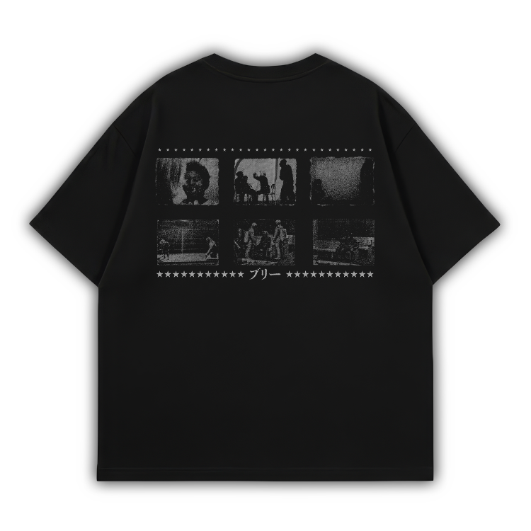 BULLY_002 SİYAH OVERSIZE T-SHIRT