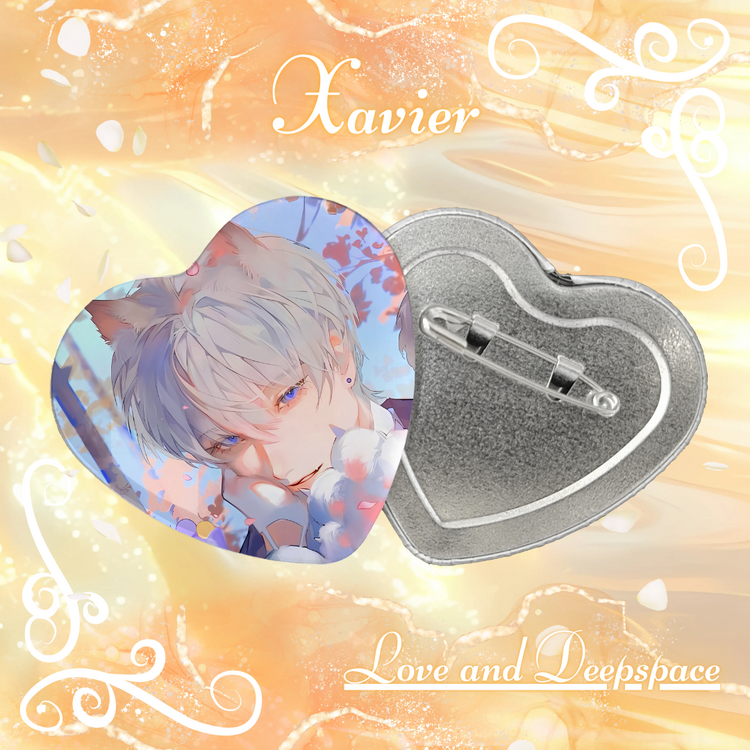 Love and Deepspace Xavier Kalpli Buton Rozet 01