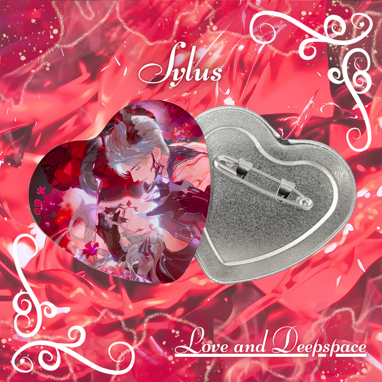 Love and Deepspace Sylus Kalpli Buton Rozet 02