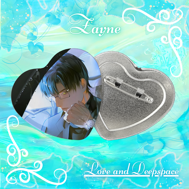 Love and Deepspace Zayne Kalpli Buton Rozet 01
