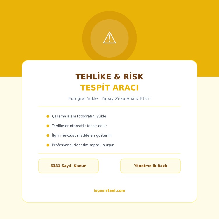 Tehlike & Risk Tespit Aracı(100 Adet Görsel Analiz Hakkı)