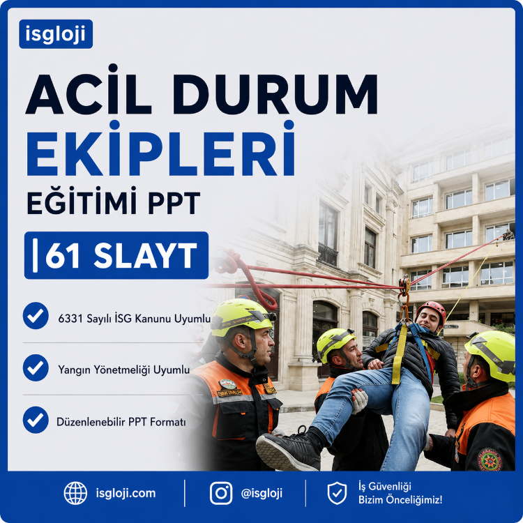 ACİL DURUM EKİPLERİ EĞİTİMİ PPT