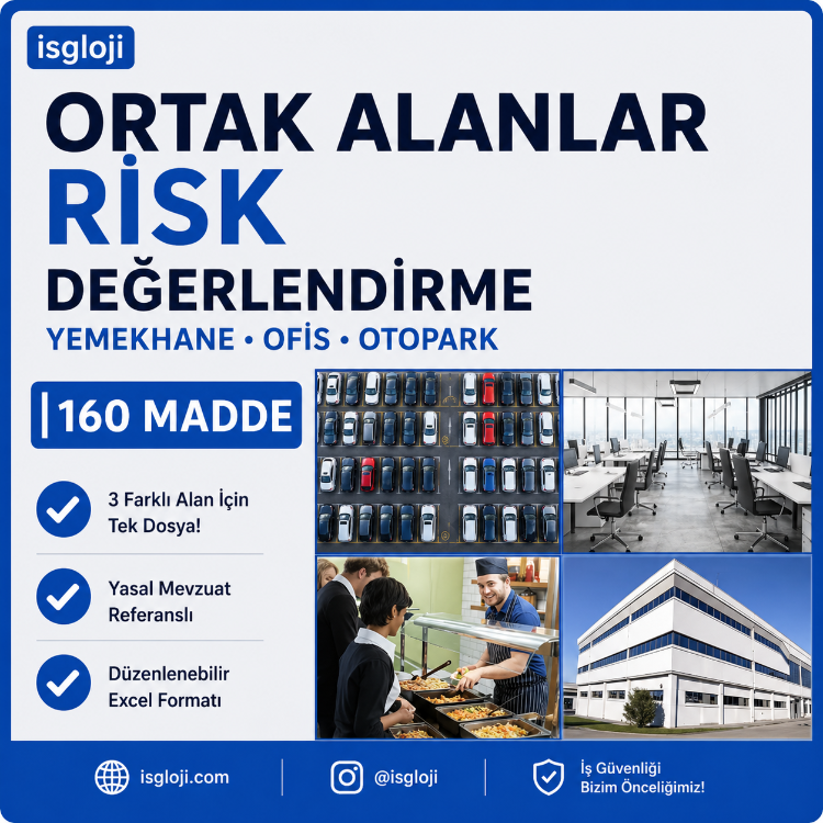 ORTAK ALANLAR RİSK DEĞERLENDİRME ÜÇLÜ SET