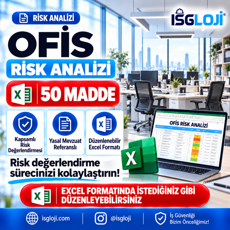 50 MADDELİK OFİS RİSK DEĞERLENDİRME