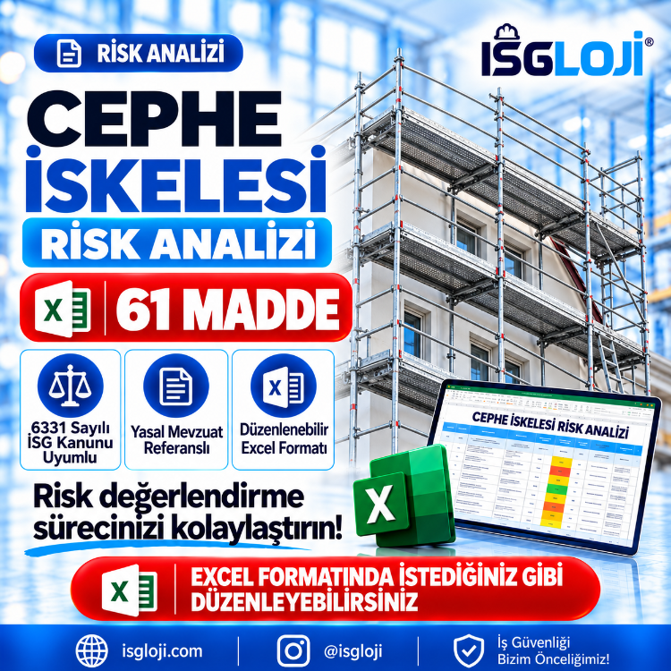 61 MADDELİK CEPHE İSKELESİ RİSK ANALİZİ