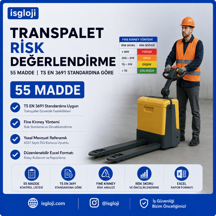Transpalet Risk Değerlendirmesi