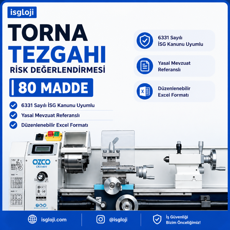 80 MADDELİK TORNA RİSK DEĞERLENDİRME