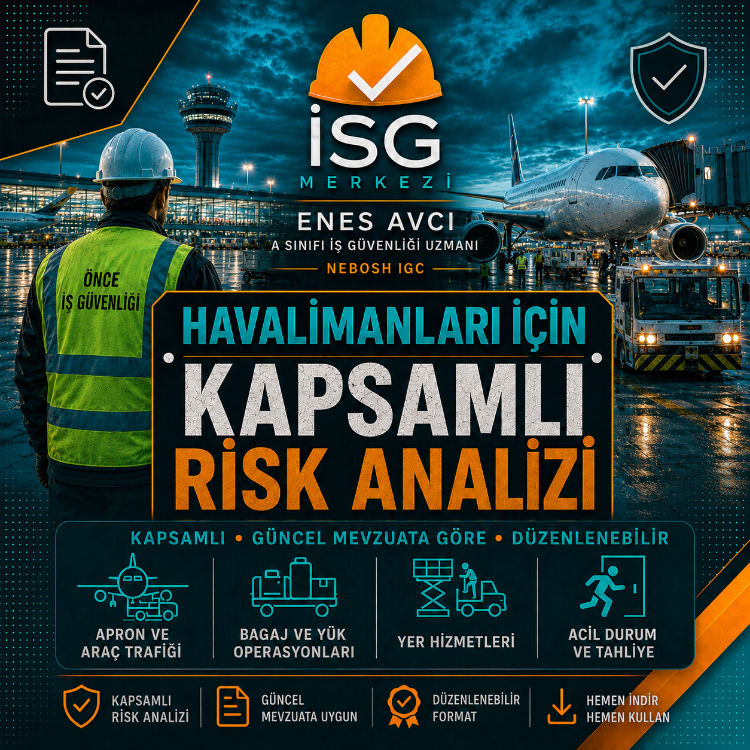 Havalimanları İçin Kapsamlı  Risk Analizi | Güncel Mevzuata Göre Hazırlandı