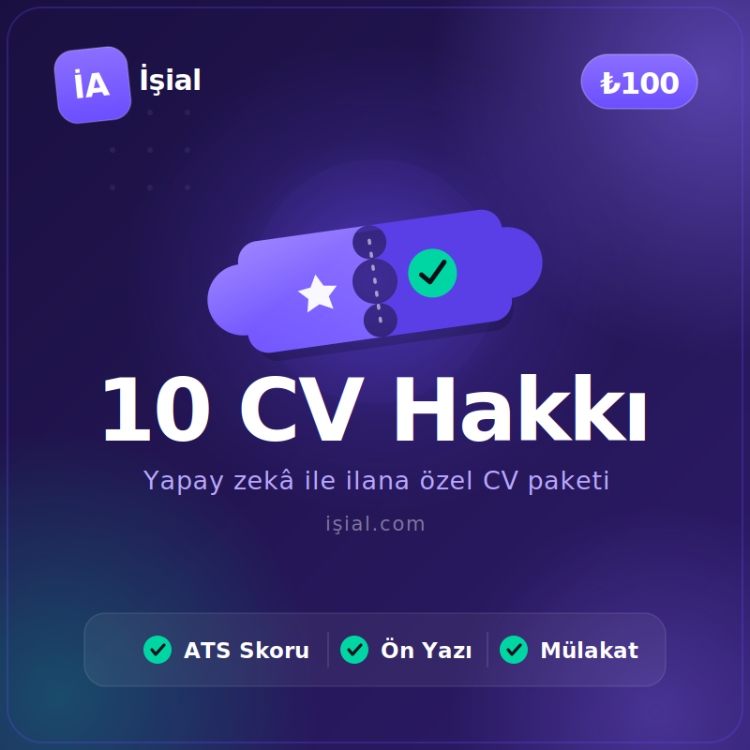 İşial — 10 CV Hakkı Paketi