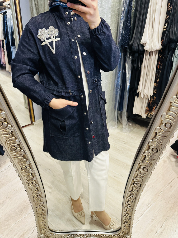 Denim kot ceket