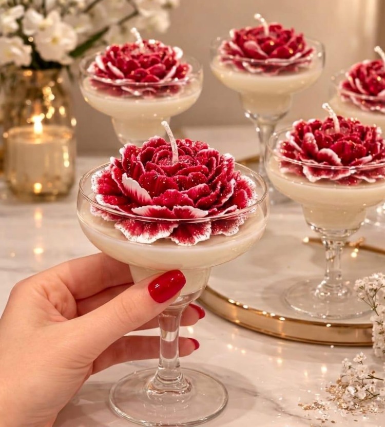  kadeh mum,kokulu mum,pinterest mum modelleri,hediyelik mum,