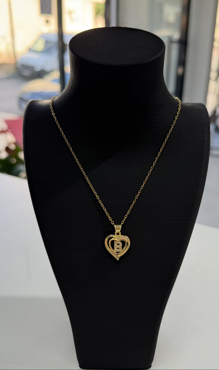 Gold Harf Kolye