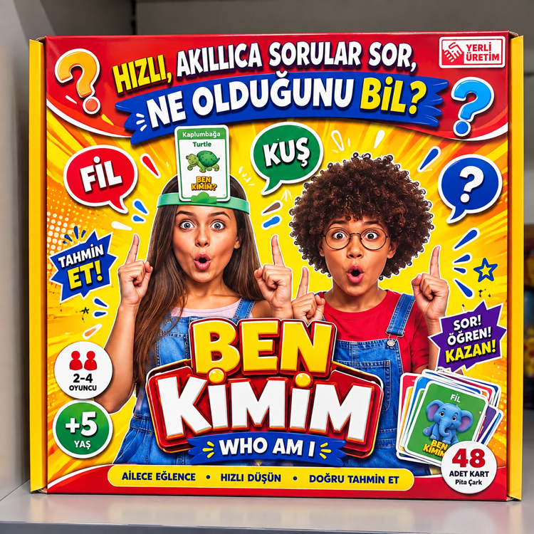 Ben Kimim?Eğlenceli Tahmin oyunu