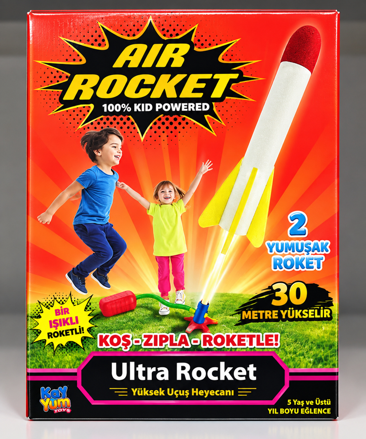 Ultra Air Rocket Hava Basınçlı Roket Oyuncağı