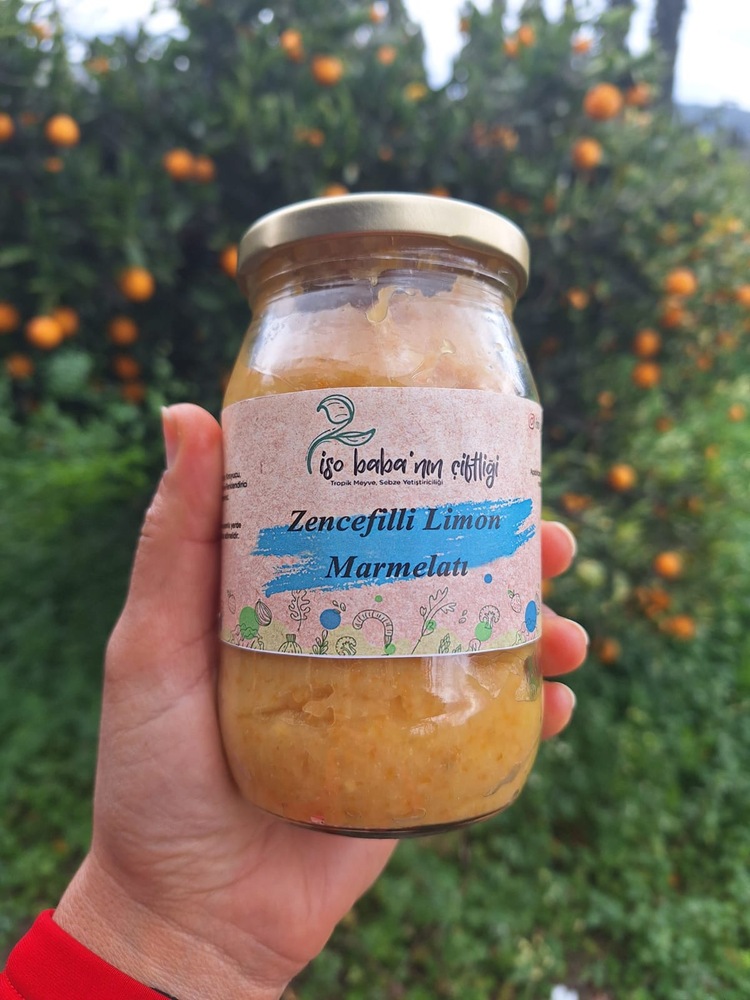 Zencefilli Limon Marmelatı  (325 cc kavanoz )
