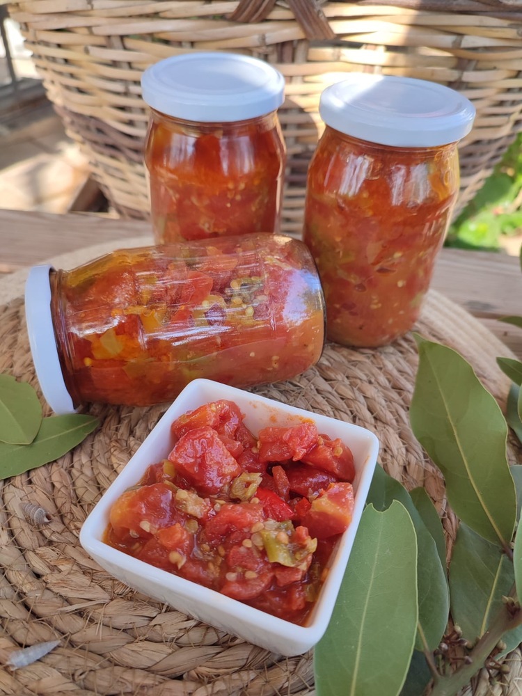 Kışlık Menemen Harcı (370 cc Kavanoz)