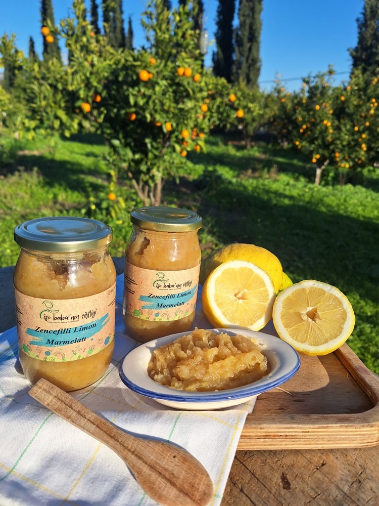 Zencefilli Limon Marmelatı  (325 cc kavanoz )