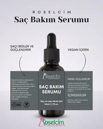 Besleyici ve Onarıcı Saç Bakım Serum 50 ml
