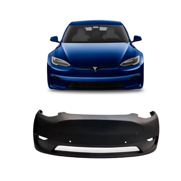 Tesla Model Y Ön Tampon Kapağı, Park Sensörlü, BOYASIZ