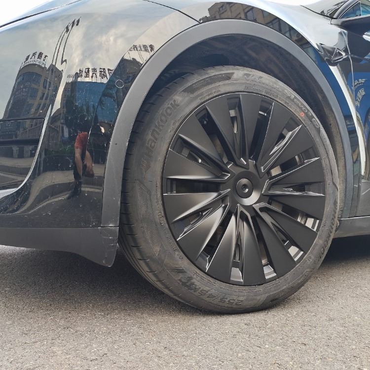 Model Y CHIC Simetri Jant Kapağı Seti 19 İnç, Mat Siyah Renk (4 Adet Set Olarak Satılmaktadır.