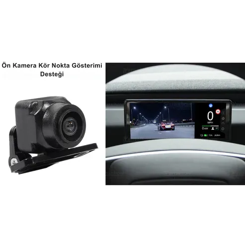 Tesla Model Y / Model F62 Linux Yüksek Performans 6.2 İnç 2.5D IPS Orta Konsol Kontrol Paneli