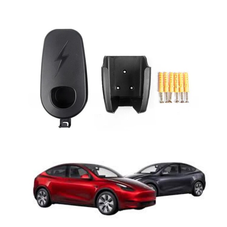Tesla Model Y / Model 3 Şarj Kablosu Takma Aparatı, Siyah Renk
