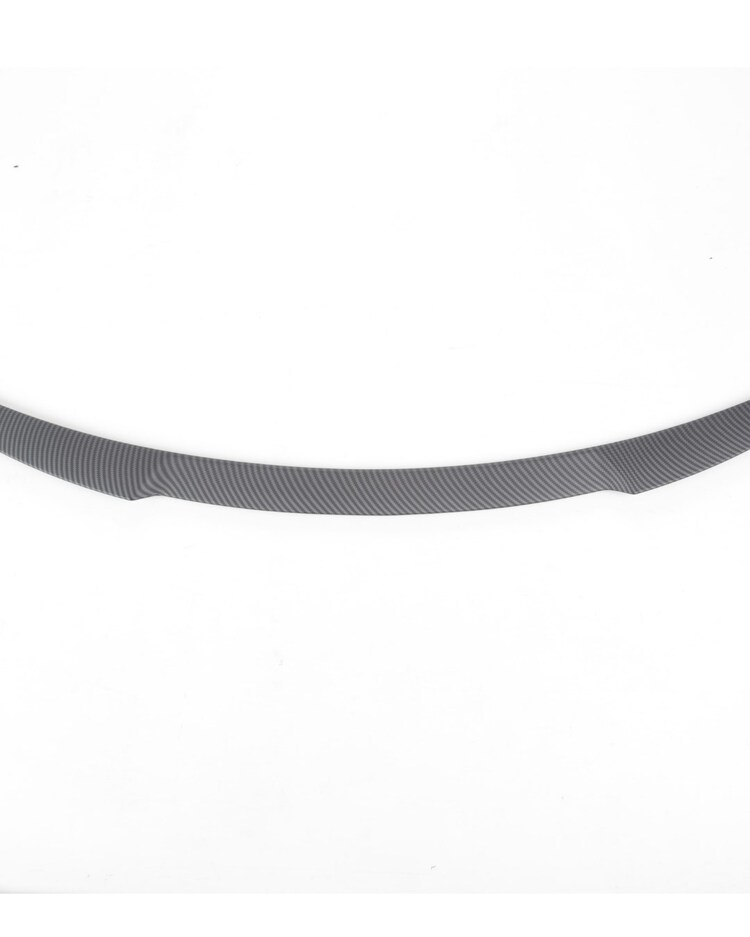 Tesla Model Y Arka Tampon İnce Spor Tip Spoyleri Mat Karbon, Siyah Renk