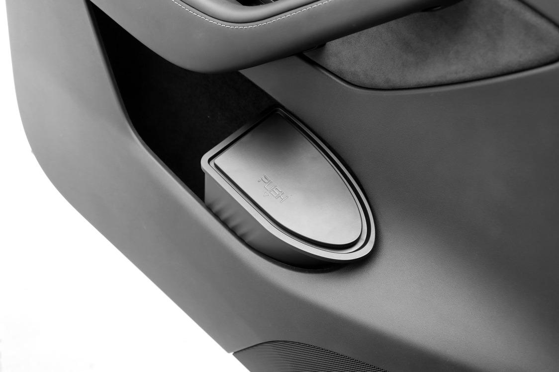 Model Y Ön Kapılar için Çöp Kutusu, 2 Adet Set MAT SİYAH